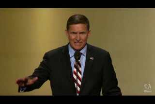 Watch: Retired Army Gen. Michael Flynn addresses GOP convention