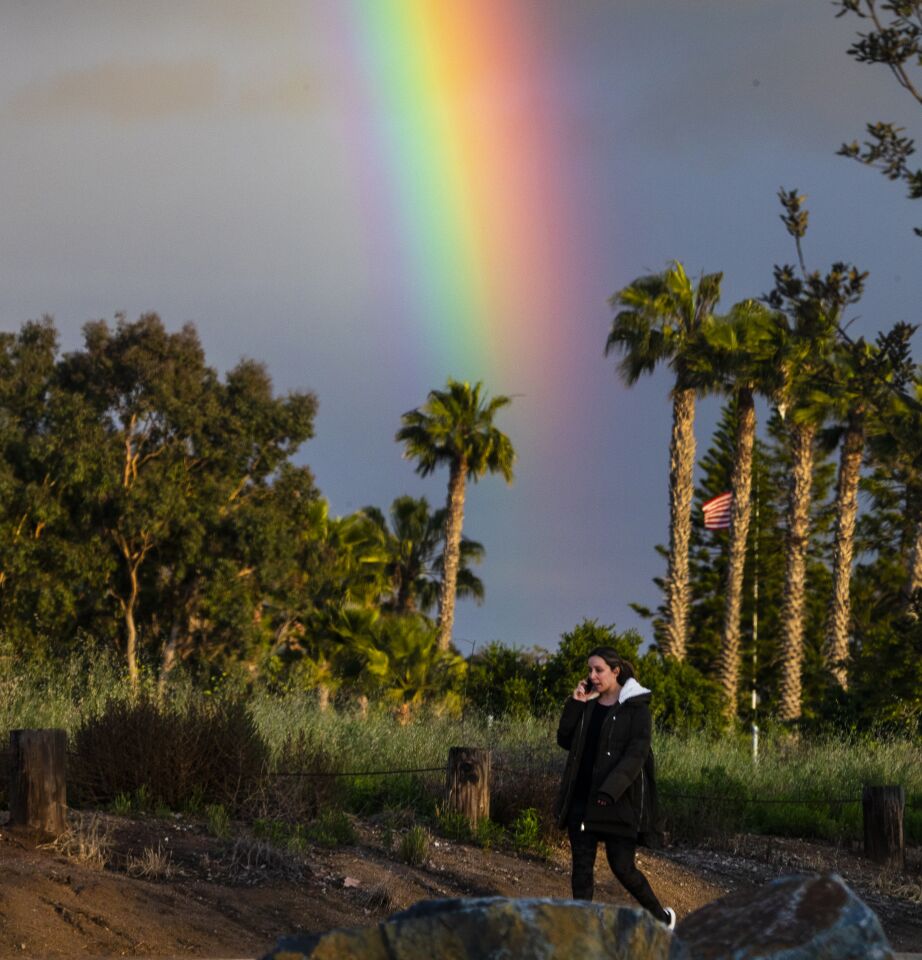 Rainbow in Costa Mesa