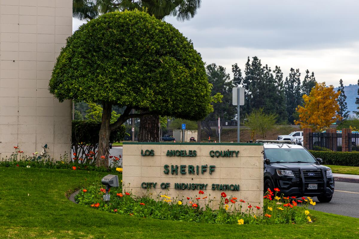  Los Angeles County Sheriff's station in City of Industry.