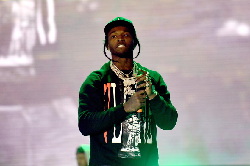Smoke Rappper Pop Smoke death: 18-year-old man admits to shooting rapper - Los ...