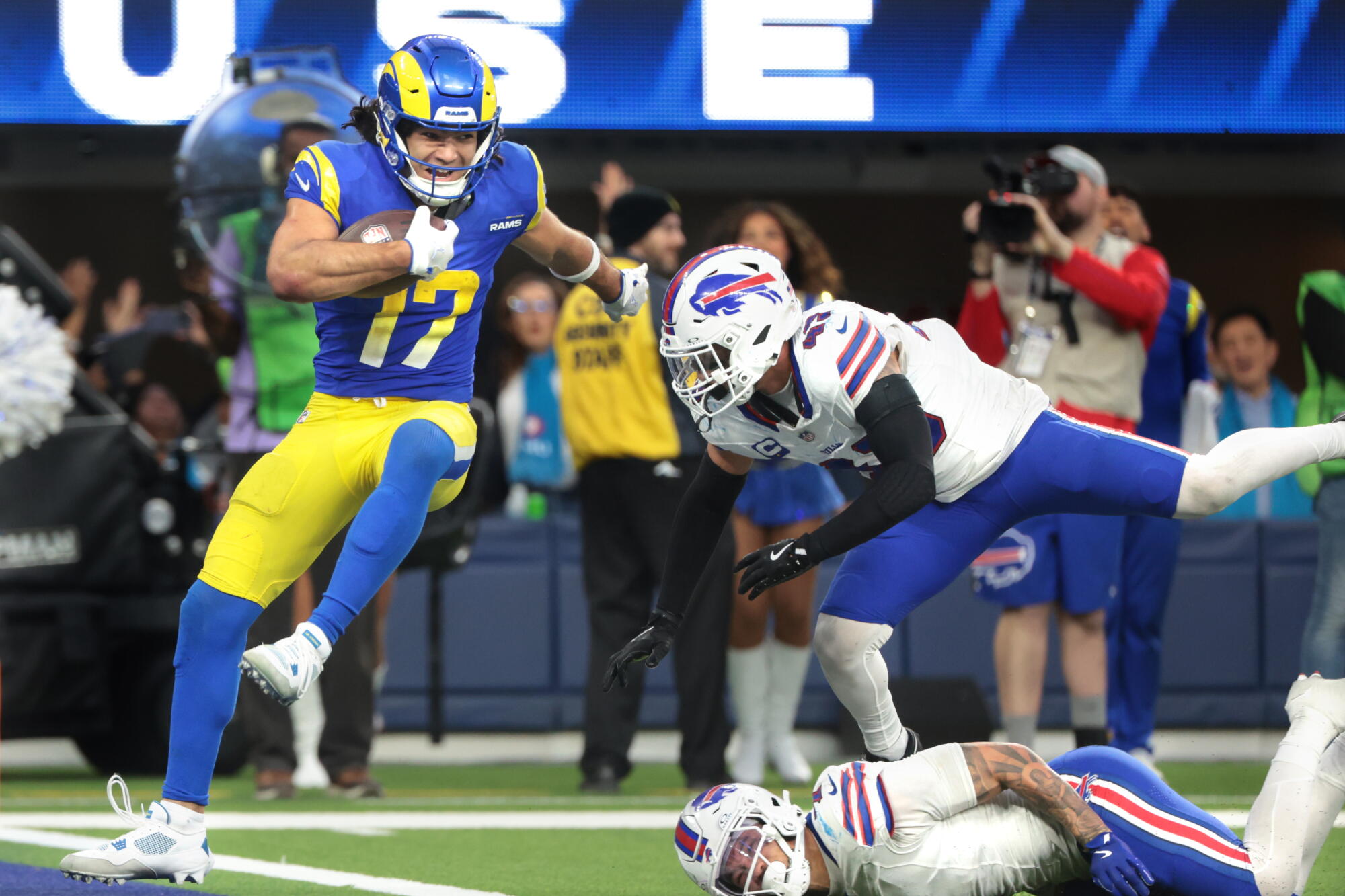 Matthew Stafford, Puka Nacua lead Rams to thrilling win over Bills - Los Angeles Times