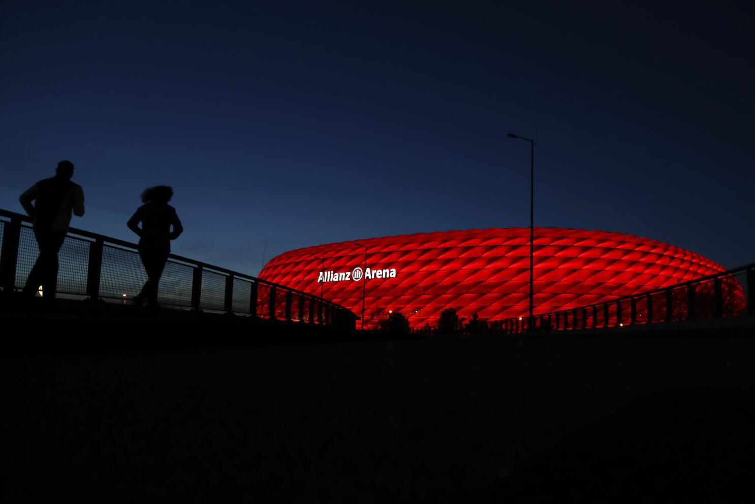 The Allianz Arena in Munich, Germany. The arena has been the home arena