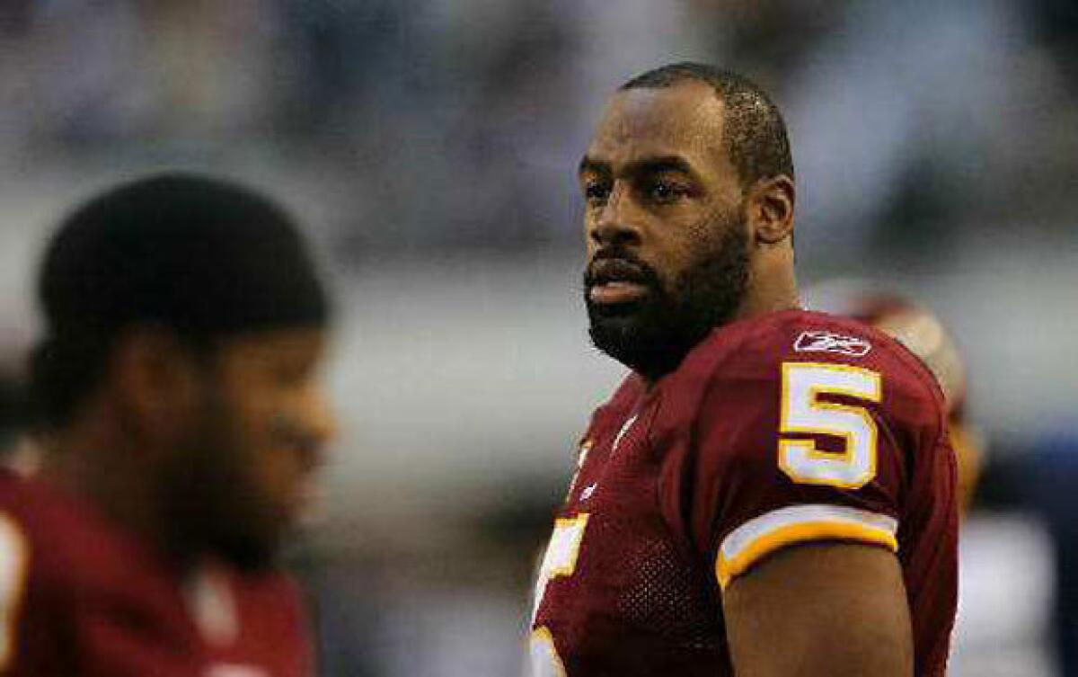 Donovan McNabb with the Washington Redskins in 2010.