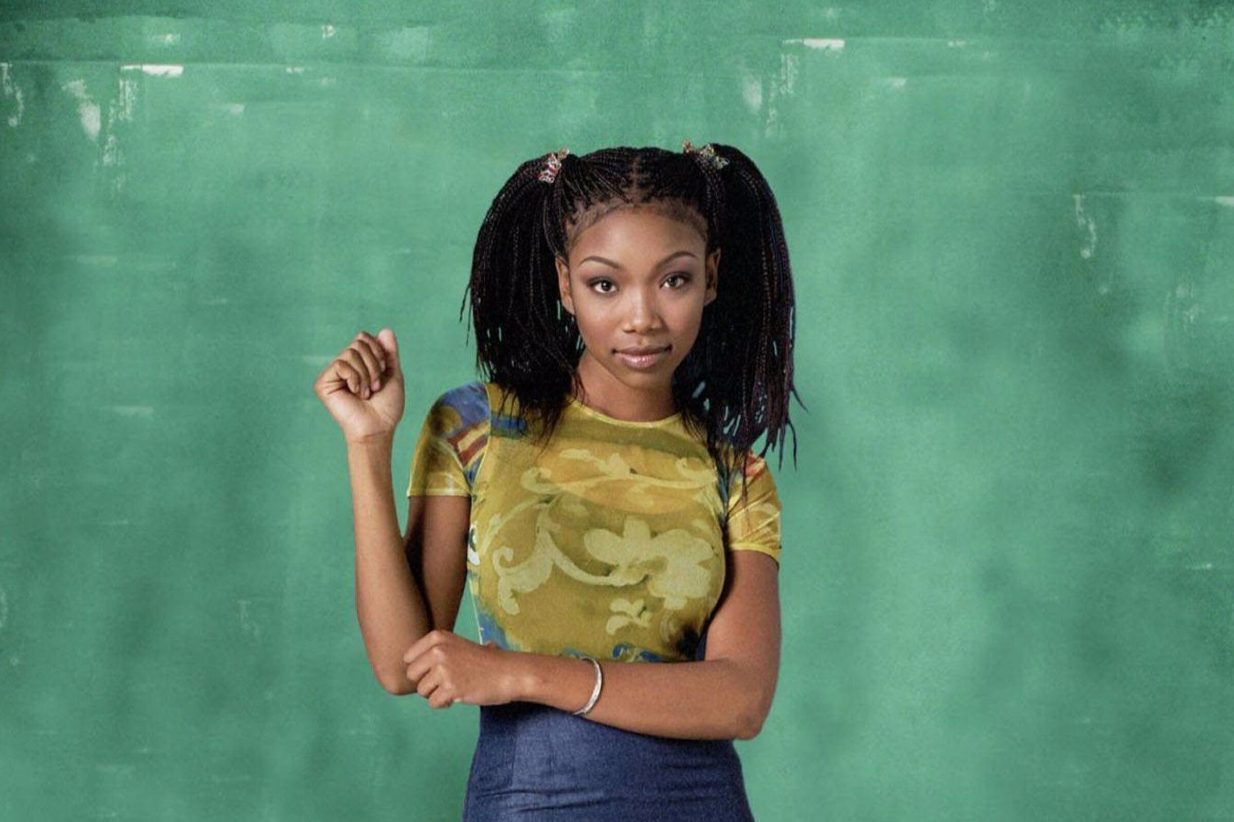 The peak of pop star Brandy's 1990s success included her own sitcom, "Moesha," now streaming on Netflix.