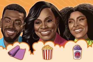 Sheryl Lee Ralph with her children Etienne and Ivy Coco Maurice, a yoga mat, a bucket of popcorn, and lavender ice cream