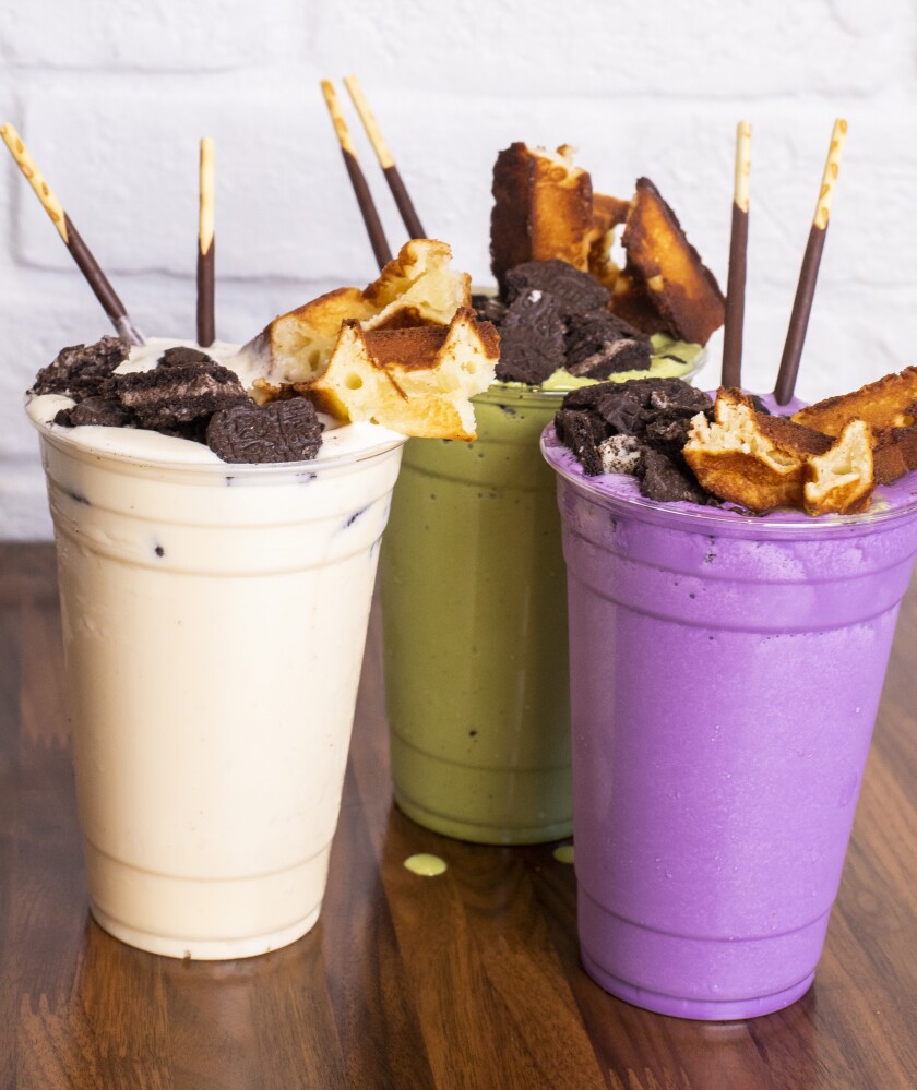 Shakes at Ojai Burger in the city of Orange.