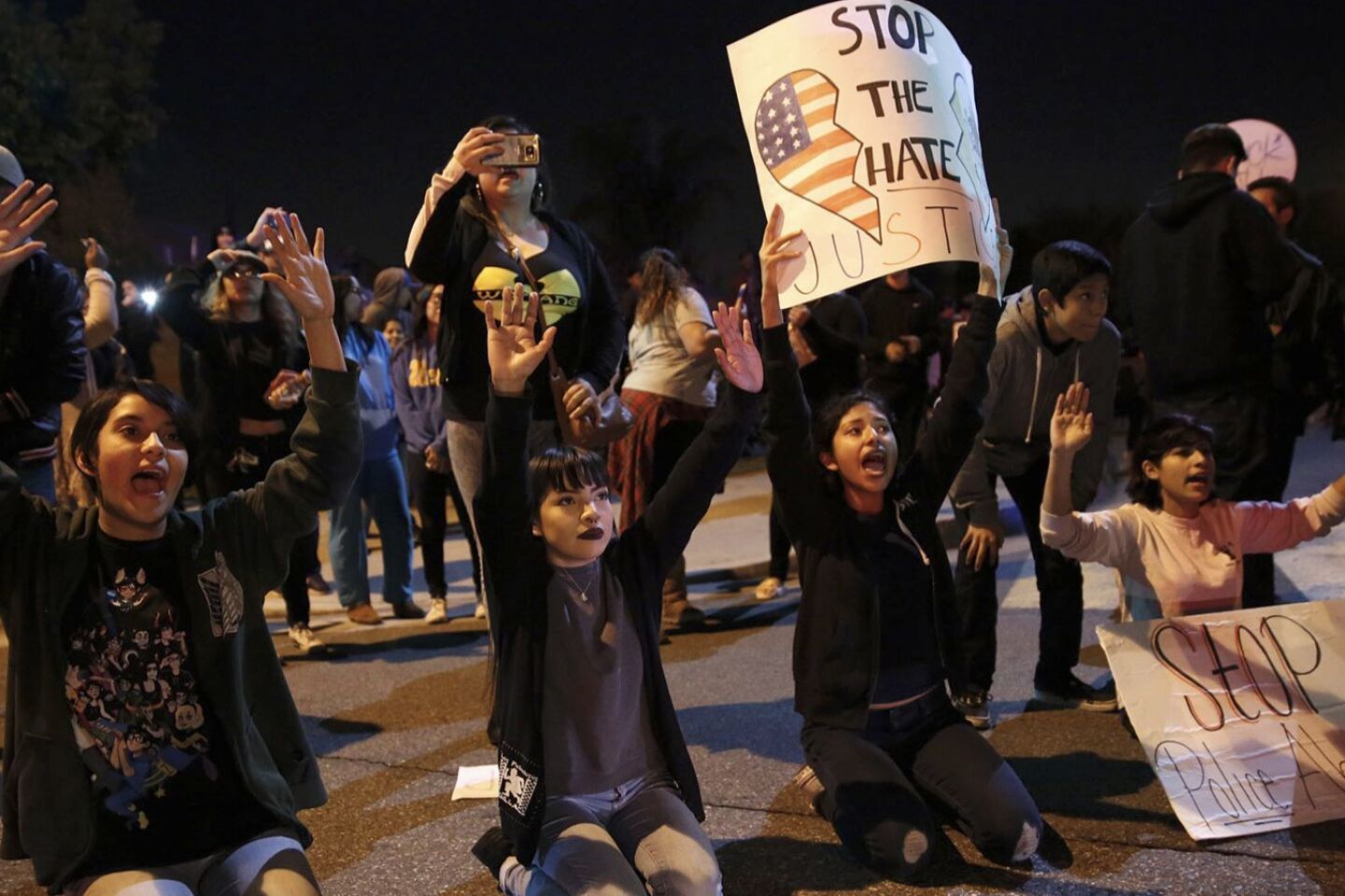 Anaheim protest