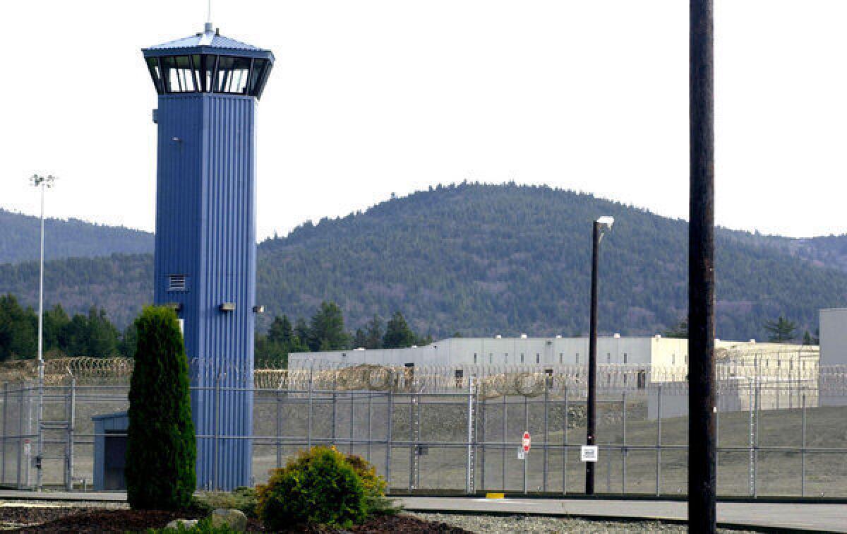 Pelican Bay State Prison is seen outside of Crescent City in December 2001.