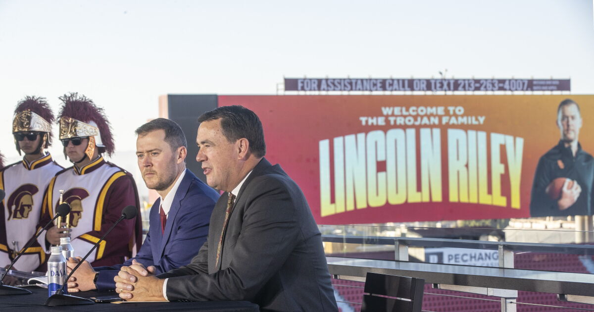 Collin Riley Senters How soon can Lincoln Riley restore USC to national prominence? - Los ...