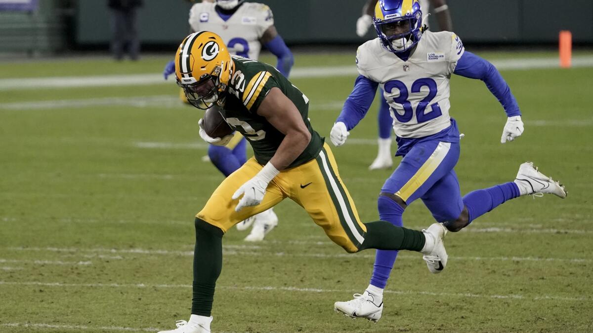 Aaron Rodgers and the Packers beat the Rams 32-18 to reach NFC title game –  Twin Cities