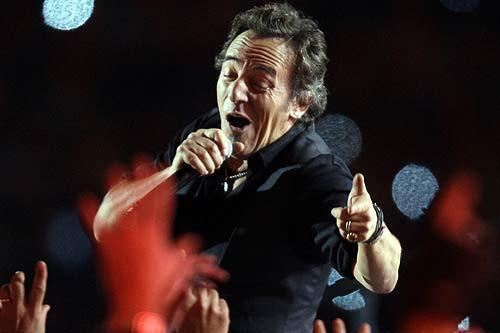Bruce Springsteen at the Super Bowl