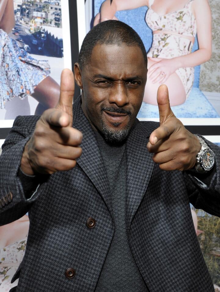 Golden Globe-nominated "Mandela" actor Idris Elba.