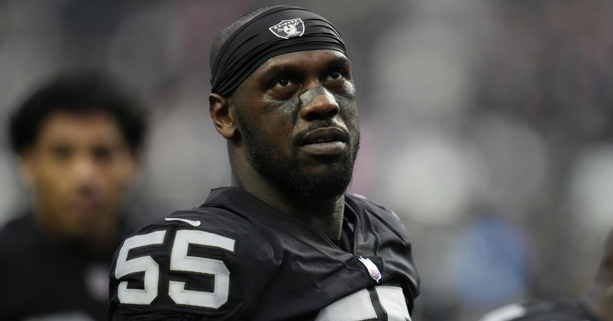 10 Most Important Raiders Players in 2023: No. 7 Chandler Jones