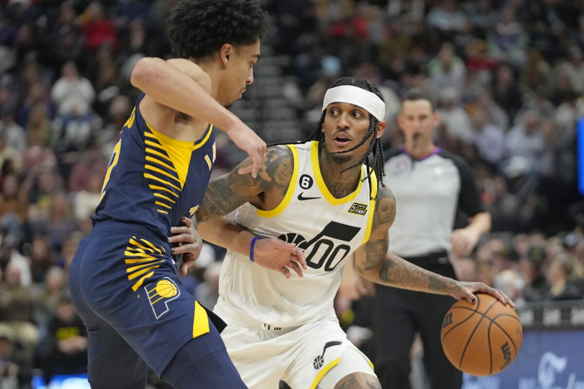 Sexton and Fonteccio lead short-handed Jazz to 122-114 win over