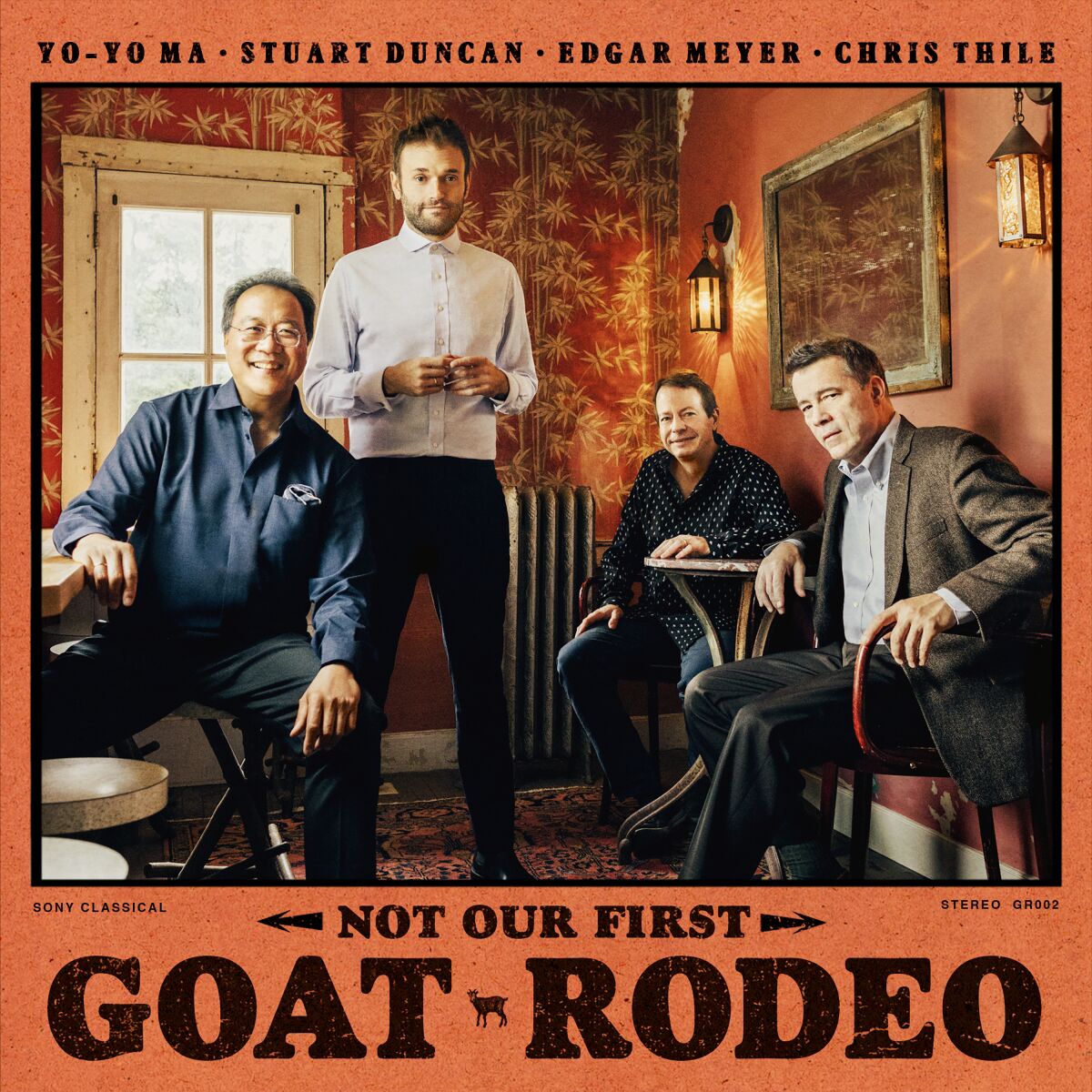 "Not Our First Goat Rodeo" is, fittingly, the second album by Goat Rodeo