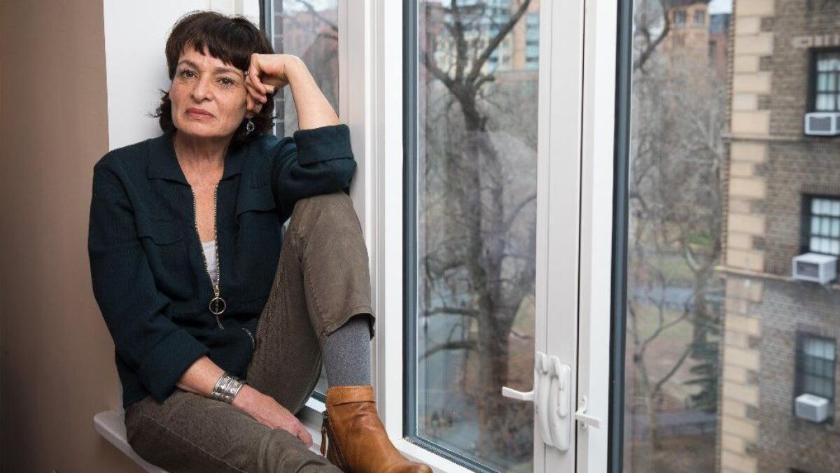 Israeli director Michal Aviad in New York City in late March ahead of the release of her film ”Working Woman."