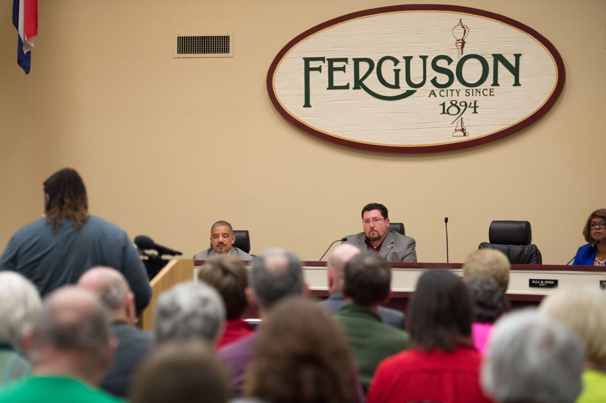 The Ferguson City Council meets on March 8.