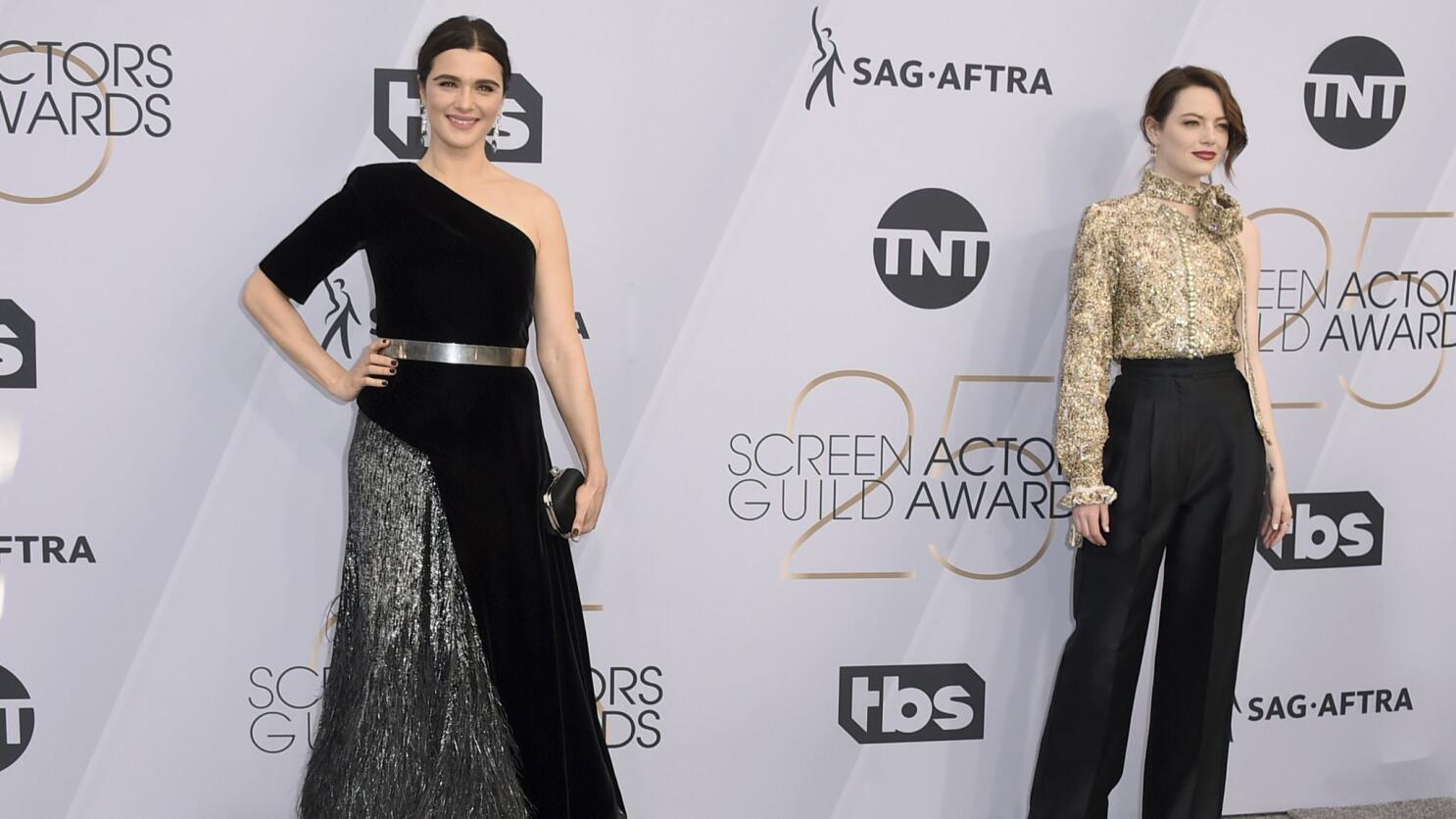 Emma Stone at the 2019 SAG Awards, Every Single Look From the 2019 SAG  Awards That Had Us Wanting More