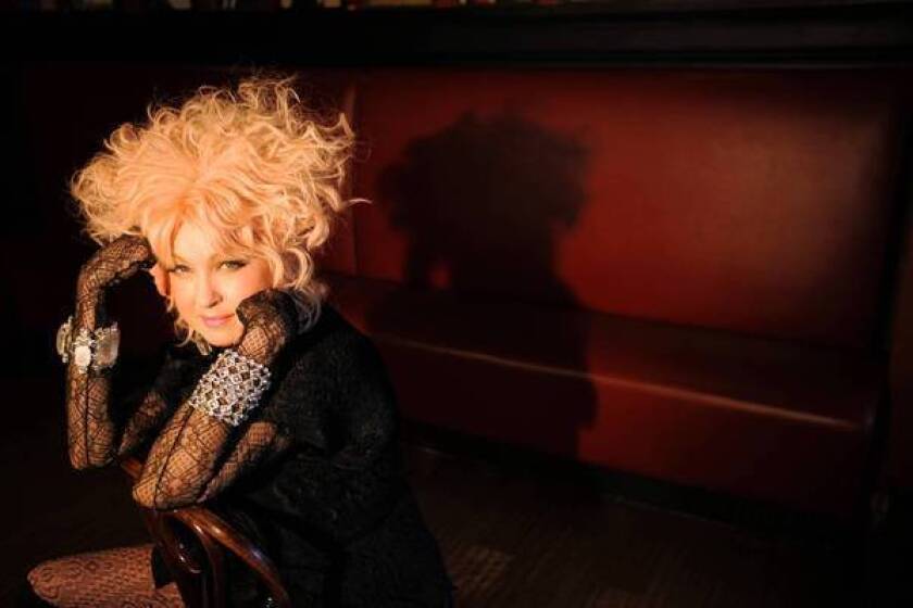 Cyndi Lauper received a Tony nomination for writing the words and music for "Kinky Boots."