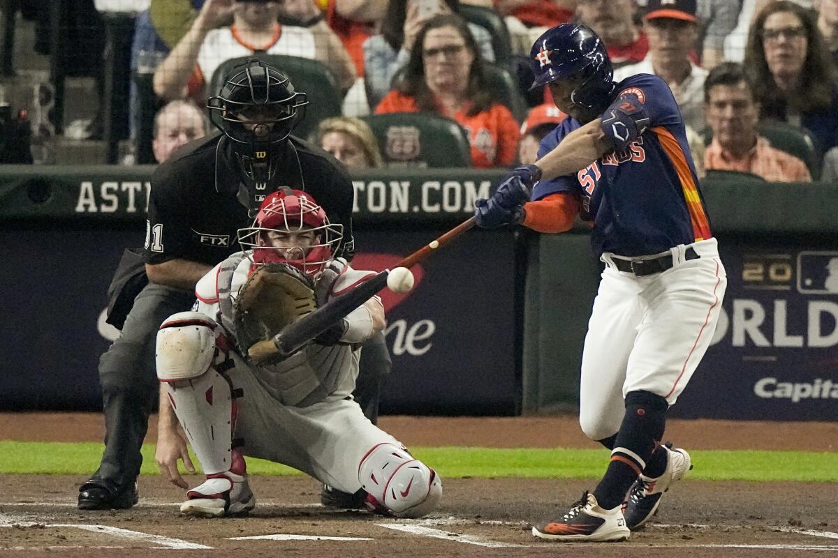 Astros topple Phillies in Game 6 to win World Series