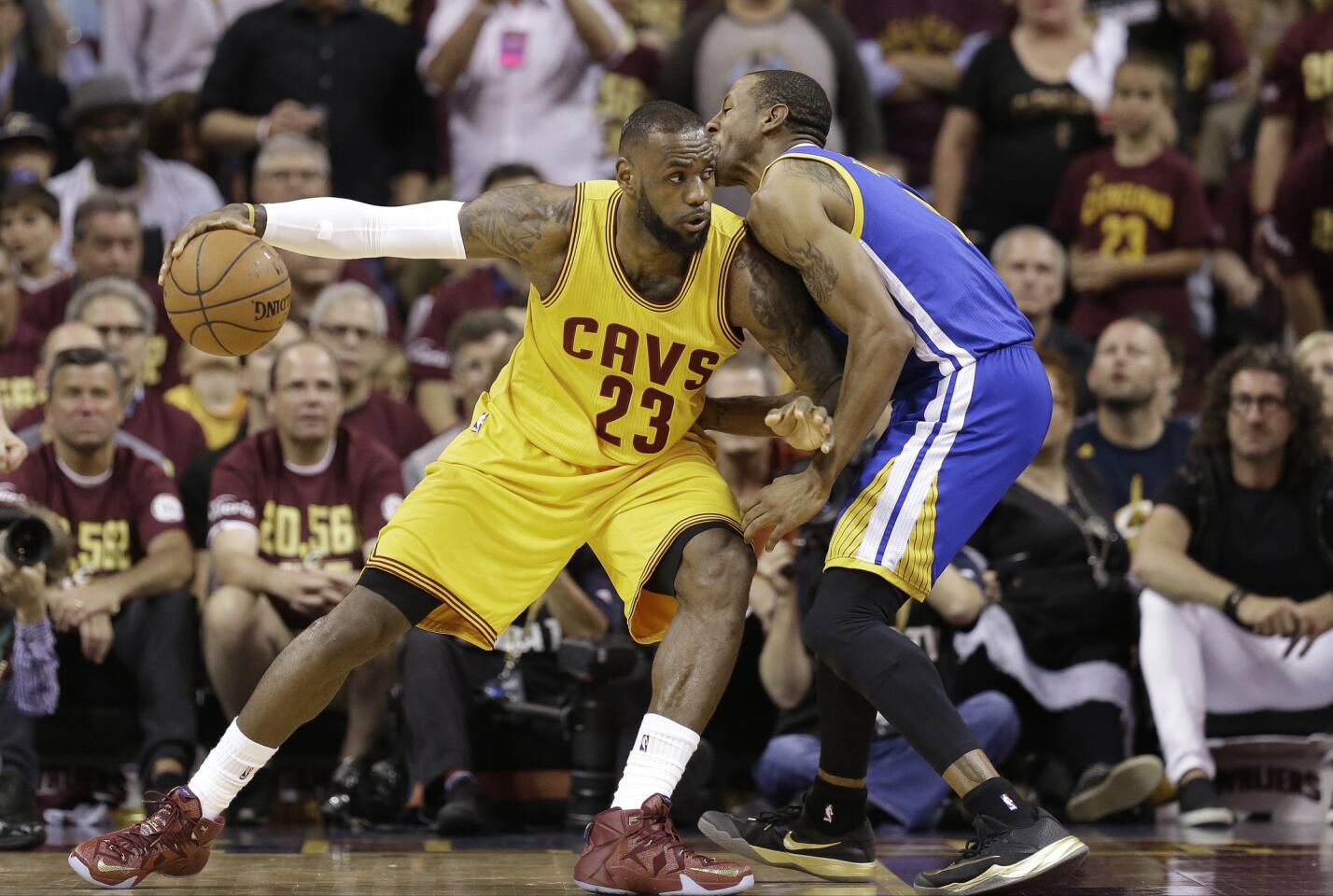 Andre Iguodala, LeBron James