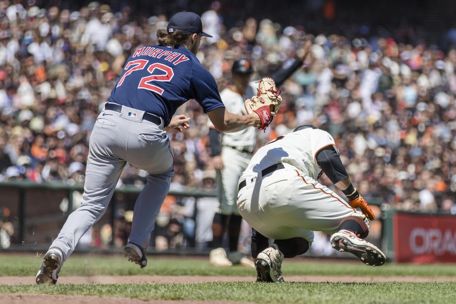 Joc Pederson's 11th-inning single lifts San Francisco Giants past Boston  Red Sox 4-3 - The San Diego Union-Tribune