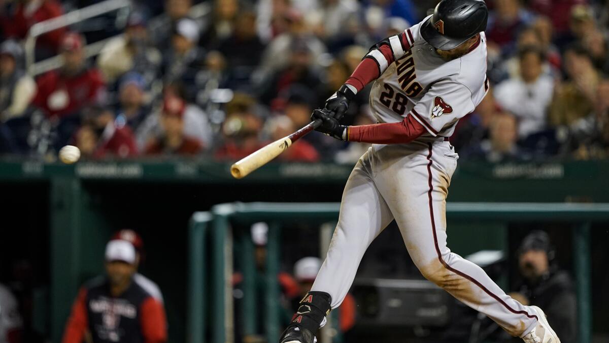 D-Backs blow 2 leads before winning in 11 - The San Diego Union