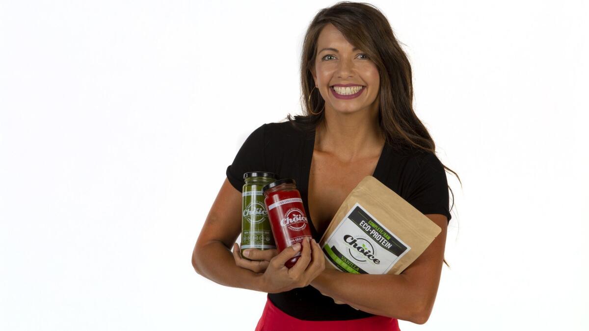 Nastasha McKeon, a mom, entrepreneur, and sustainable lifestyle enthusiast who founded Choice Superfoods Bar & Juicery with locations throughout San Diego County.
