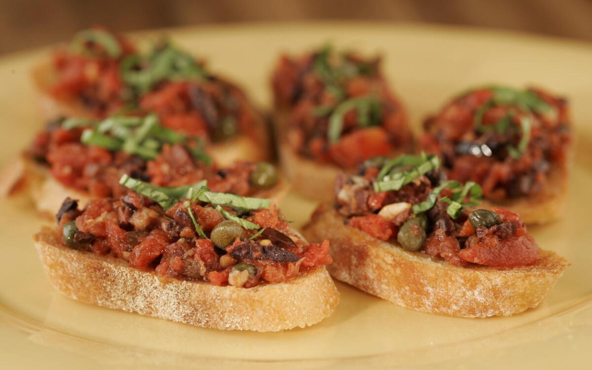 Bruschetta puttanesca