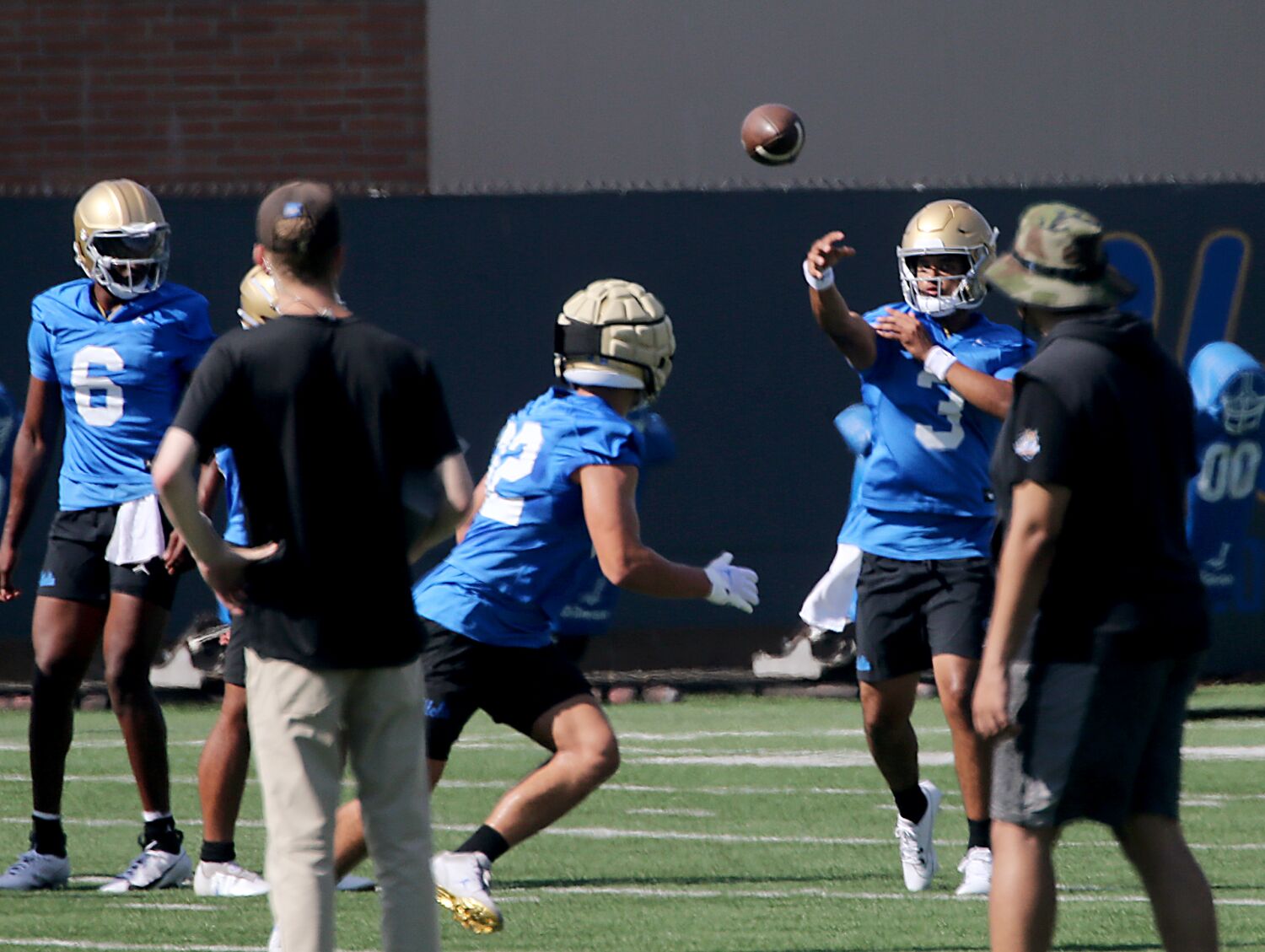 UCLA training camp takeaways: Plenty of roster depth, speed and a quick learner