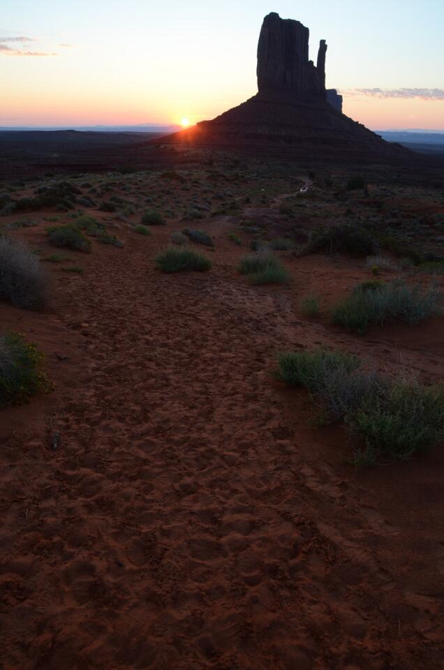 Monument Valley, Utah and Arizona.: To walk alone