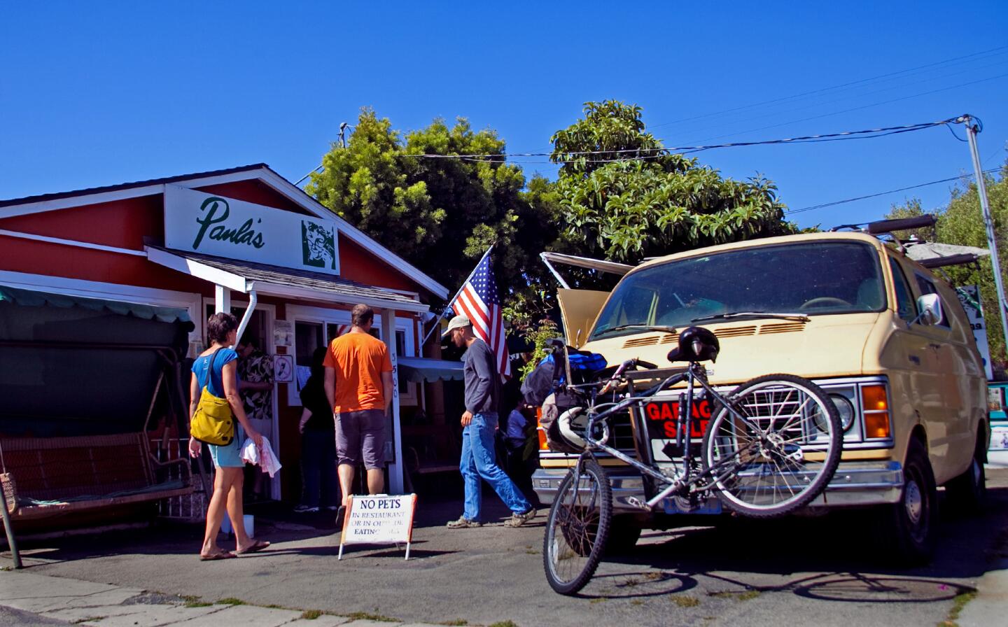 Paula's restaurant, Santa Cruz