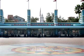 ANAHEIM-CA-OCTOBER 7, 2020: Disney California Adventure in Anaheim remains closed on Wednesday, October 7, 2020. (Christina House / Los Angeles Times)