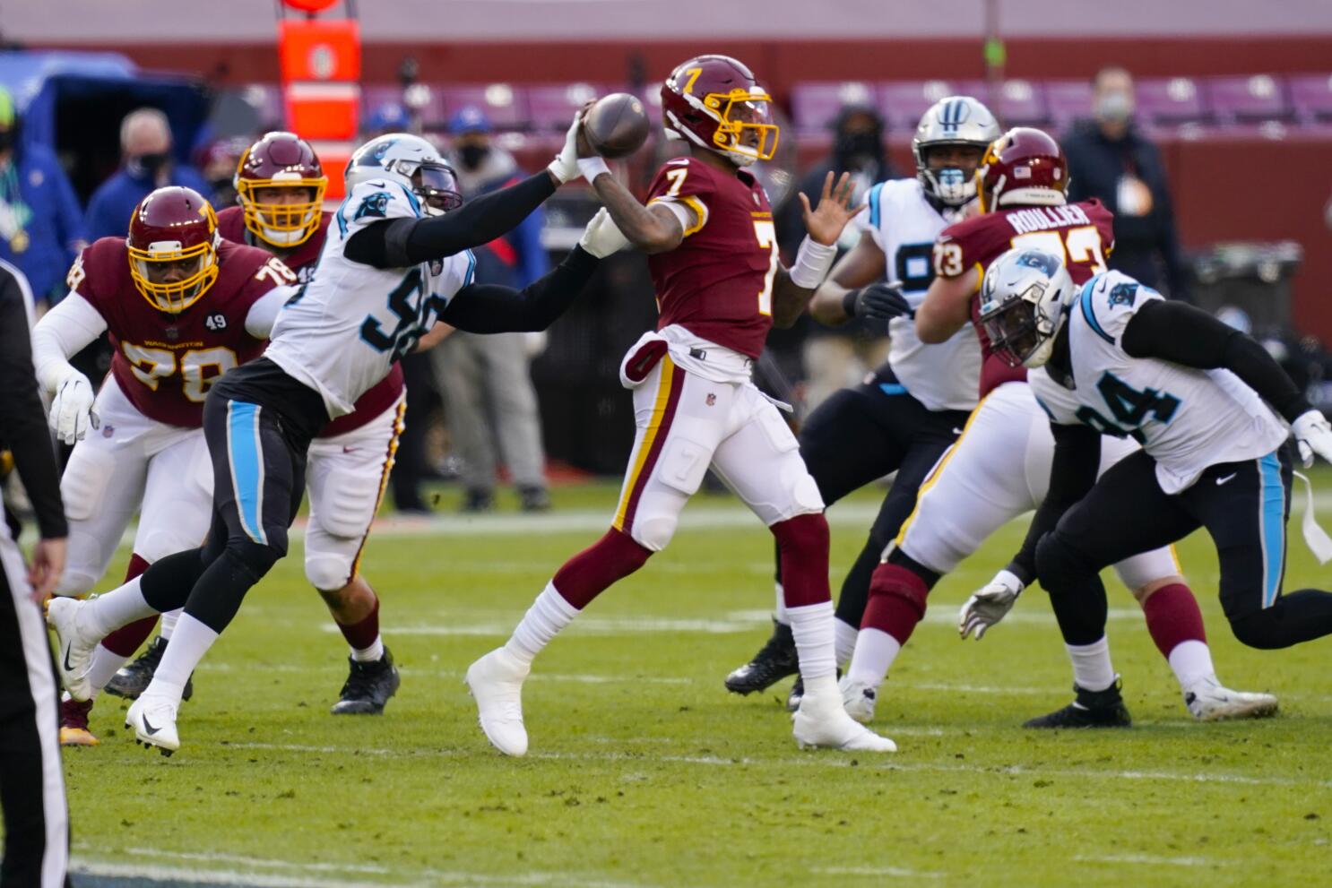 Washington beaten by Panthers, fails to clinch NFC East - The San