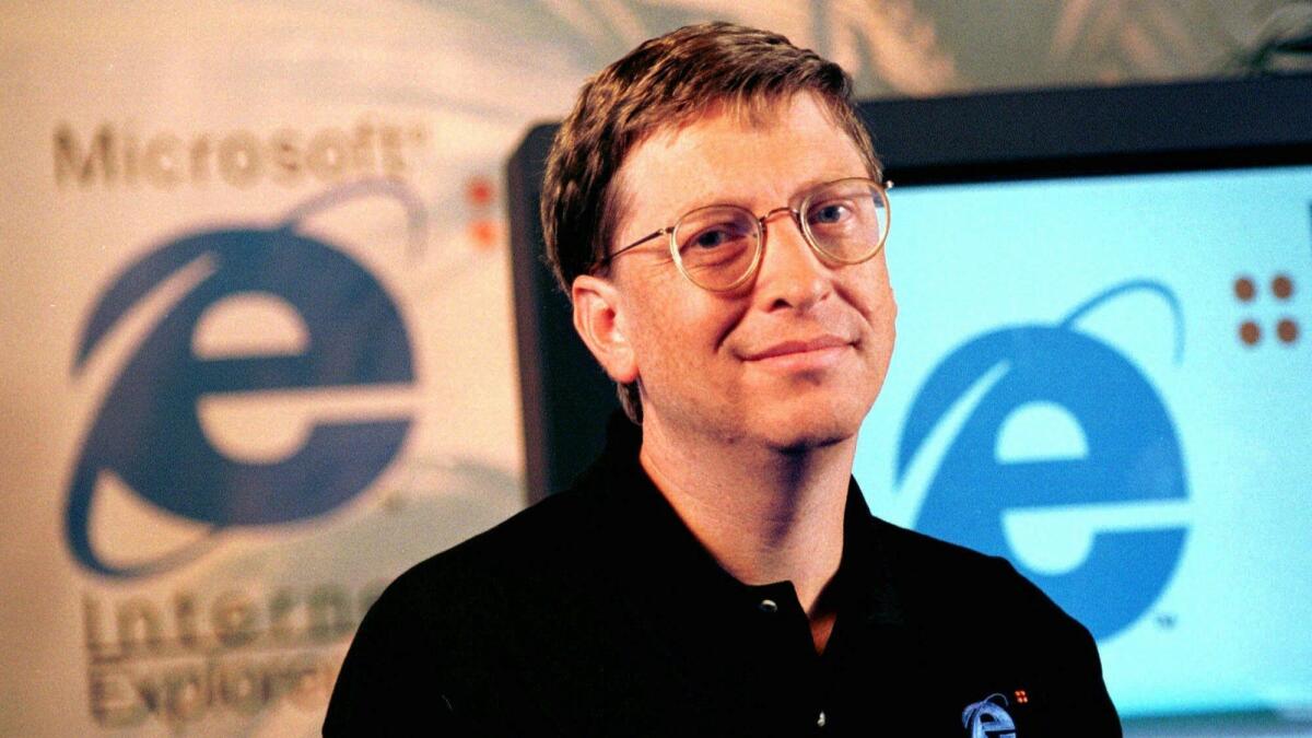 Bill Gates, chairman of Microsoft, in 1997.