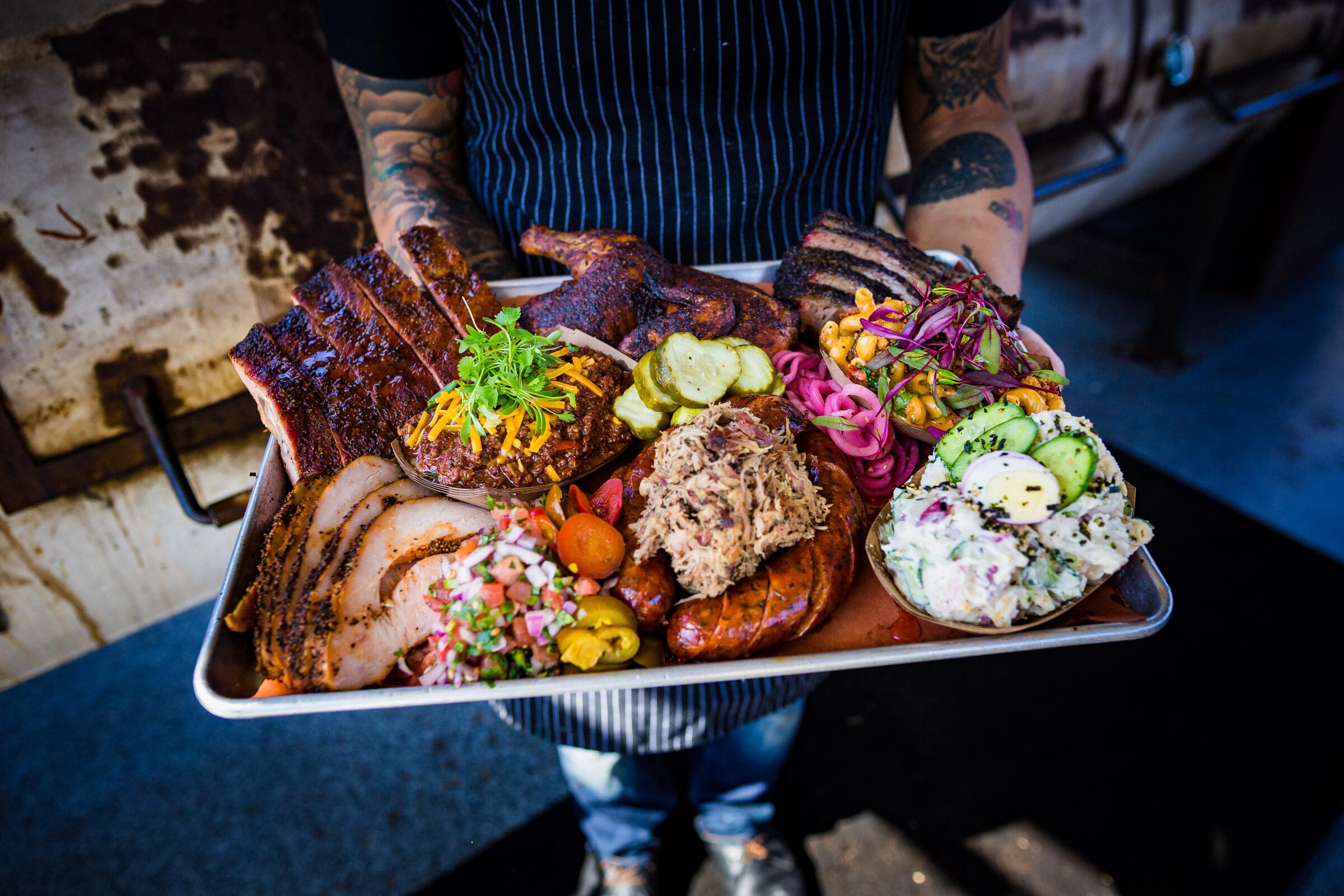 This massive new Valley food hall is packed with some of L.A.'s