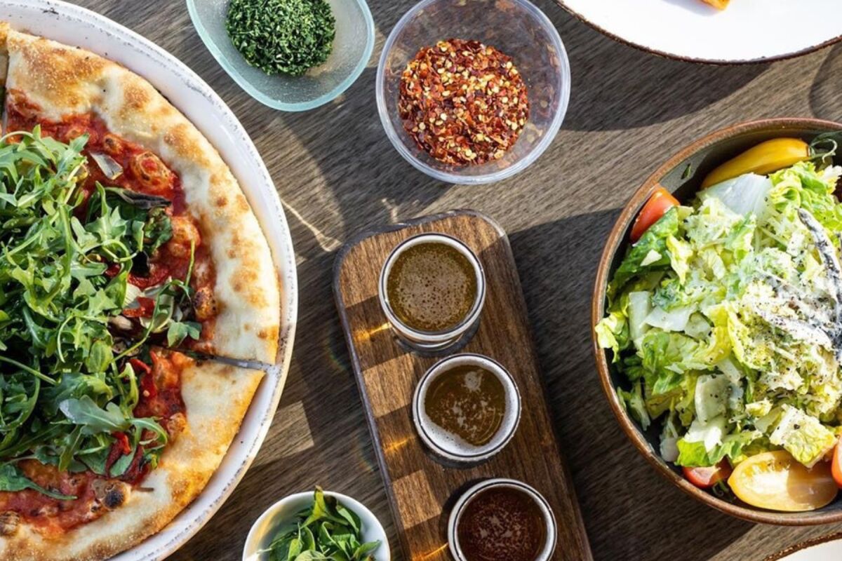Sheraton Carlsbad Resort's 7 Mile Kitchen is offering pizza party Sundays.