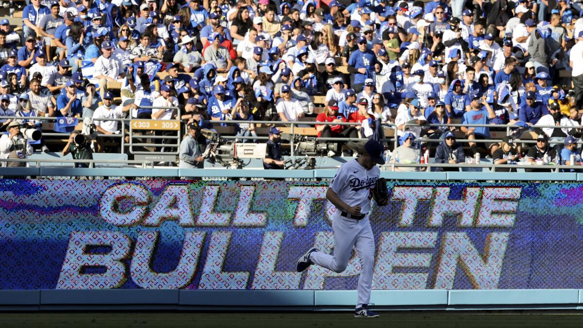 Outta here? Cody Bellinger has homer negated in Dodgers' loss