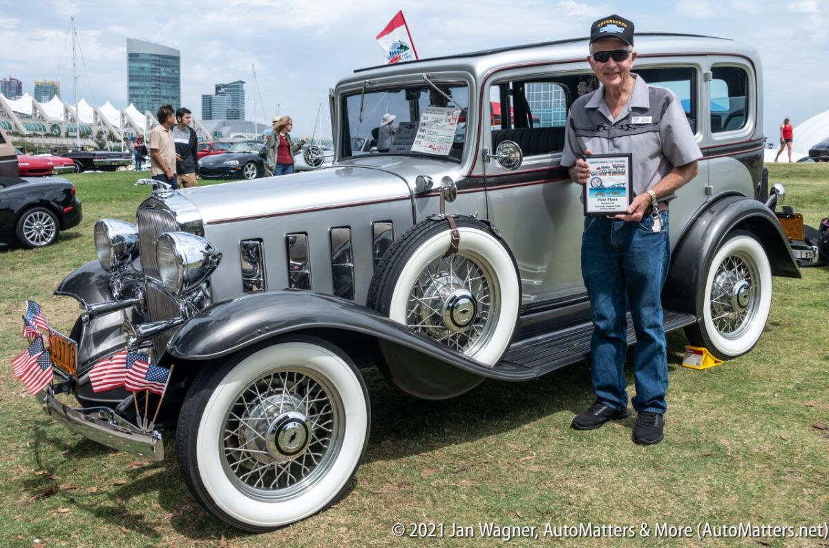 Chuck Kramer & his 1932 Chevrolet Deluxe Special Edition