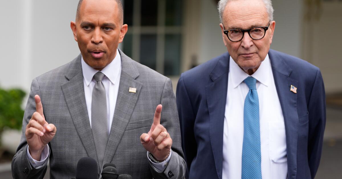 Contributor: Congress’ Democrats are wildly unprepared to face down Trump Contributor: Congress’ Democrats are wildly unprepared to face down Trump