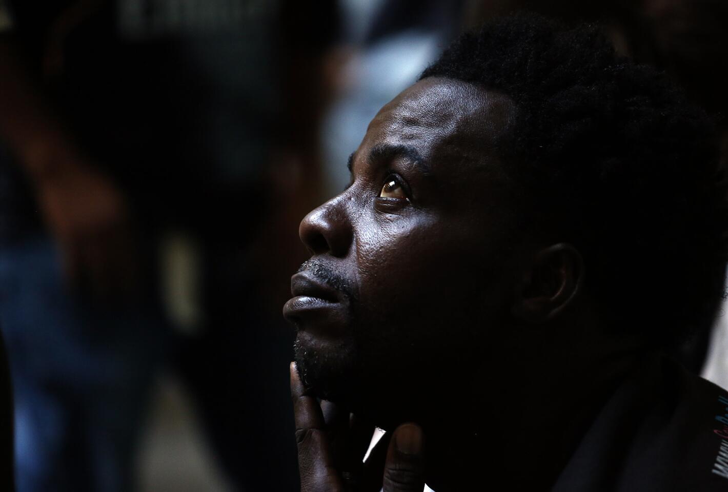 Emmanuel Philips, a migrant from Haiti, dreams of going to the United States.