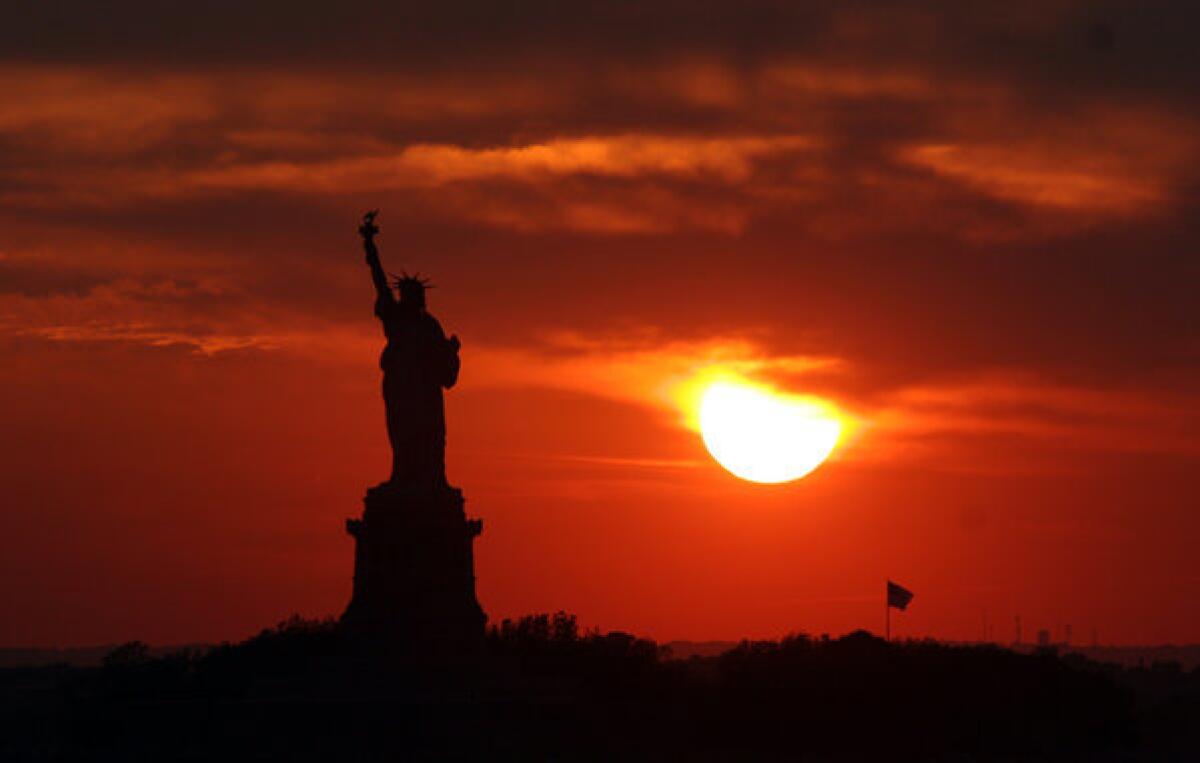 New York and National Park Service officials entered into an agreement to let the state open - and temporarily operate - the Statue of Liberty.