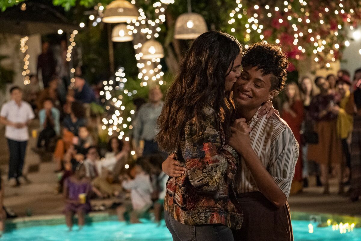 Arienne Mandi and Rosanny Zayas in 'The L Word: Generation Q'