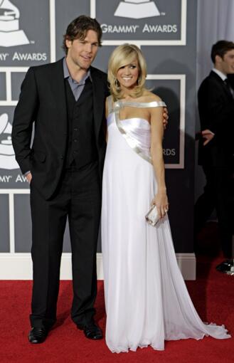 Carrie Underwood's white Edition by George Chakra gown wasn't edgy enough.