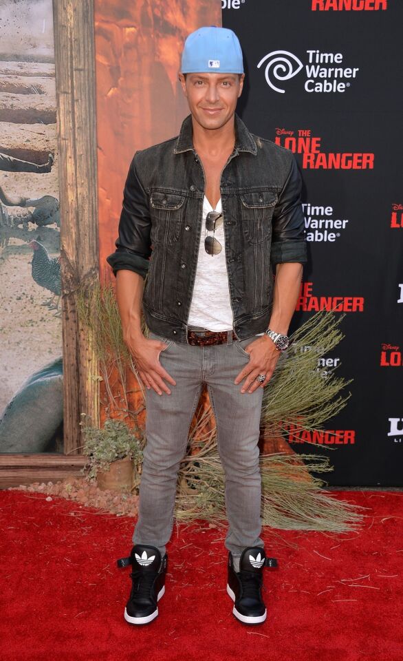 Actor Joey Lawrence arrives at the premiere of Walt Disney Pictures' "The Lone Ranger."