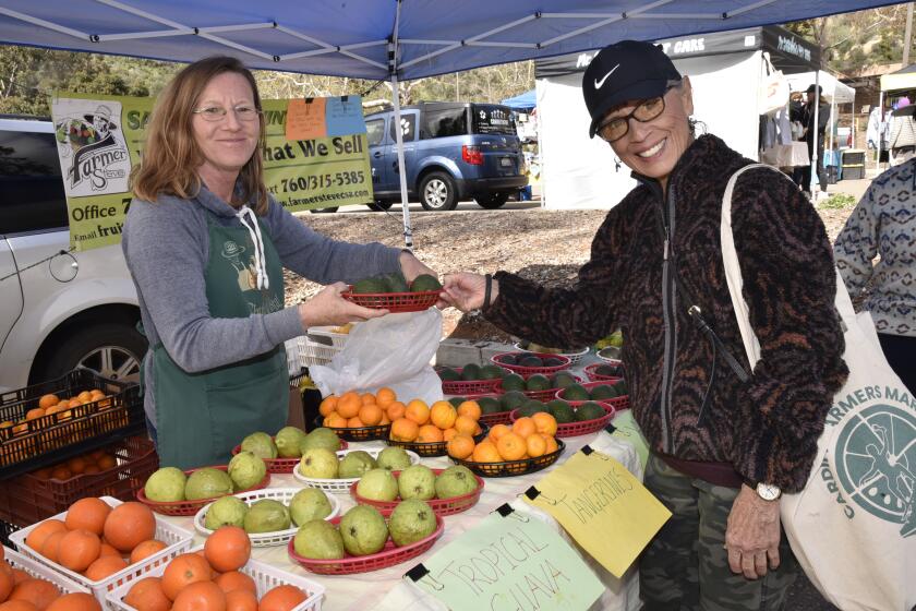 Participants at the Cardiff Farmers Market opening last year.