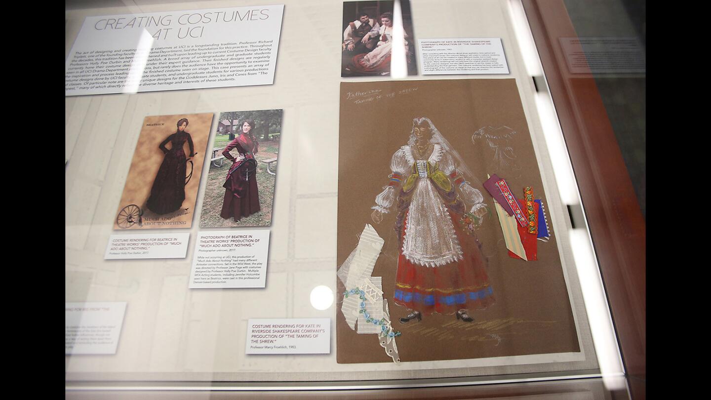 'Costuming the Leading Ladies of Shakespeare' at UCI