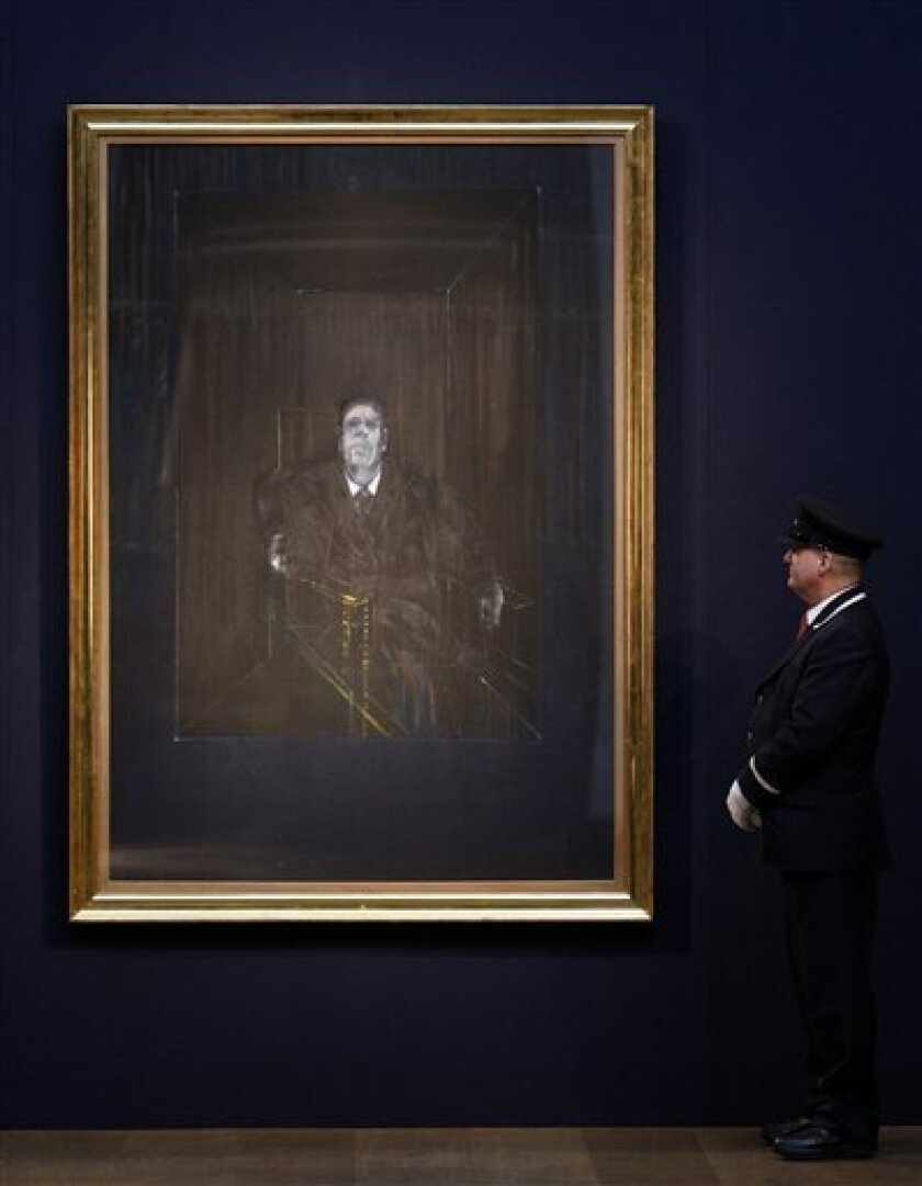 Francis Bacon Painting Fetches 28 7m At Auction The San Diego