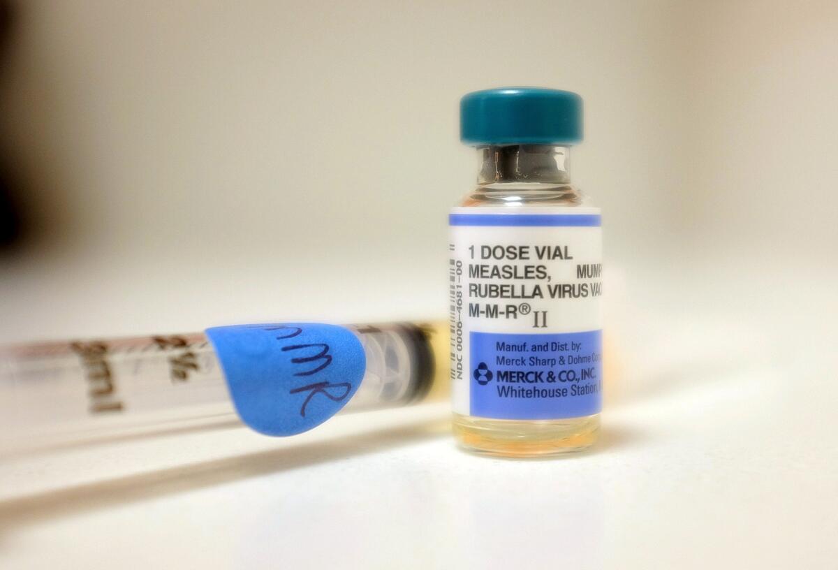 A dose of the measles vaccine. On Thursday, officials at the U.S. Centers for Disease Control and Prevention announced that 288 U.S. cases of measles have been reported in 2014 so far, a 20-year high.
