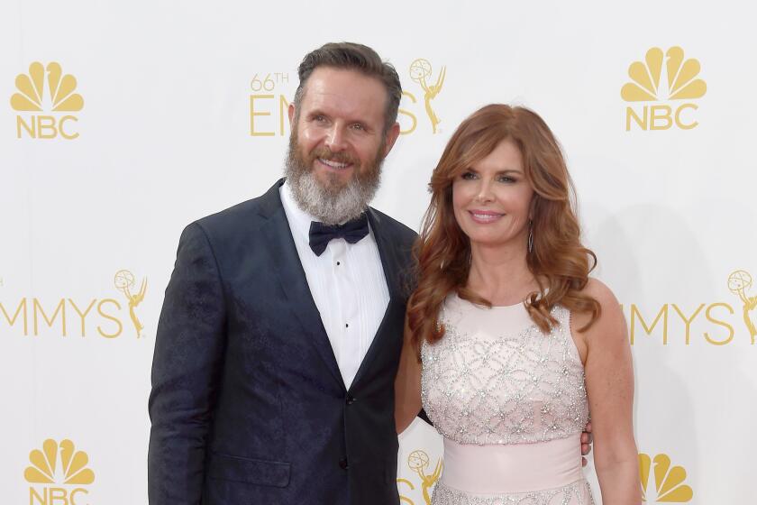 MGM CEO Gary Barber said it made sense to revive the United Artists name for use in conjunction with Mark Burnett and Roma Downey, above at the Emmy Awards, because partnering with them offers the chance at “another terrific success story to build value in the brand again.”